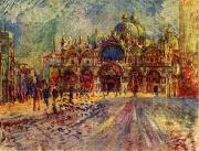 Pierre-Auguste Renoir Markusplatz in Venedig Germany oil painting artist